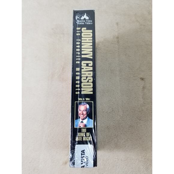 Johnny Carson VHS The Tonight Show 1990 New Sealed The King of Late Night Vtg - Picture 4 of 10